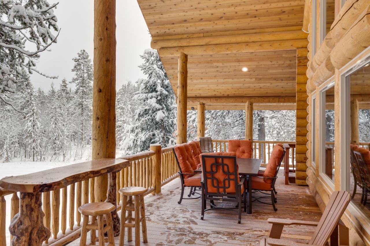 Lumberjack Lodge By Kabino Hot Tub Fire Pit Satellite Wifi Grill Large Porch Island Park Dış mekan fotoğraf